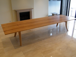 Solid French Oak Dining Table